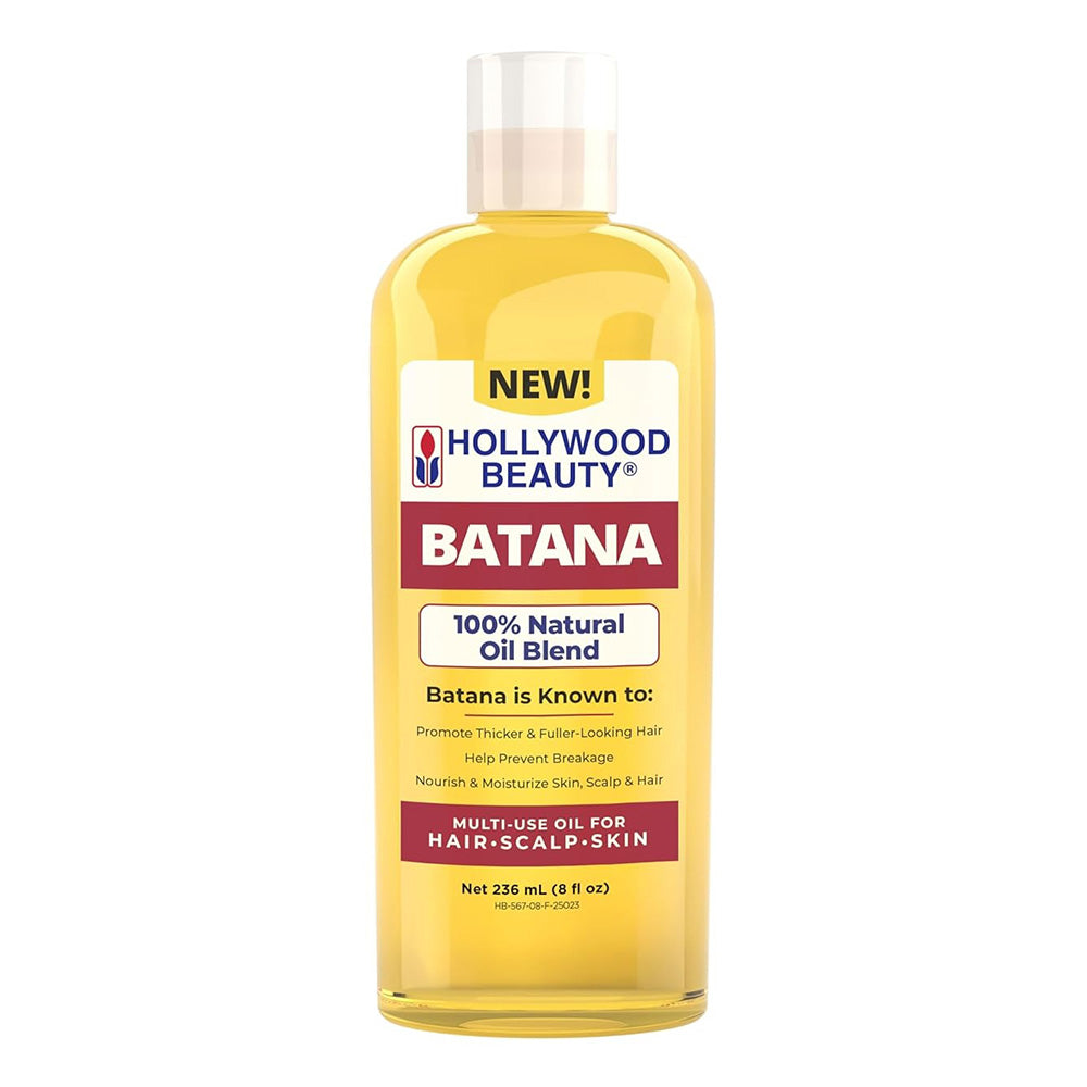 Hollywood Beauty Batana Multi Use Oil for Hair Scalp and Skin 8Oz (236ml)
